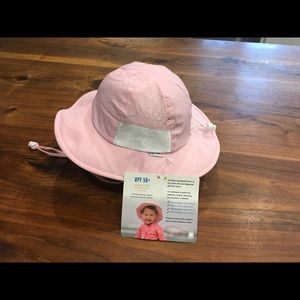 SwimZip Wide Brim Sun Hat SPF 50+ - Pink - NWT